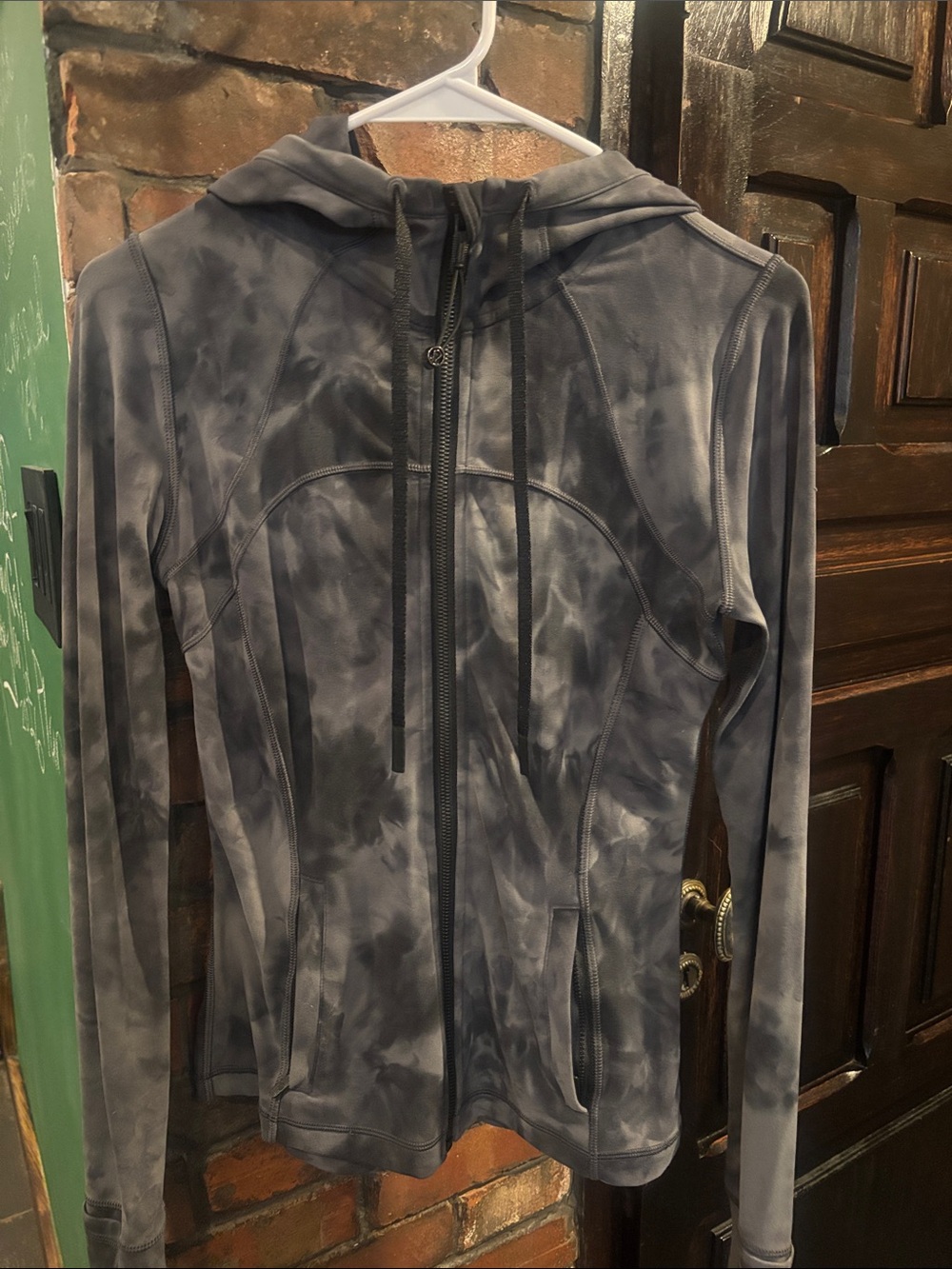 Lululemon Define Hooded Zip Jacket - Slate Tie-Dye